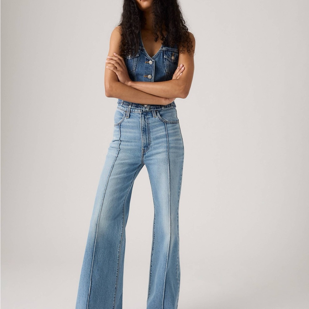 Levi's Light Blue Flare Jeans